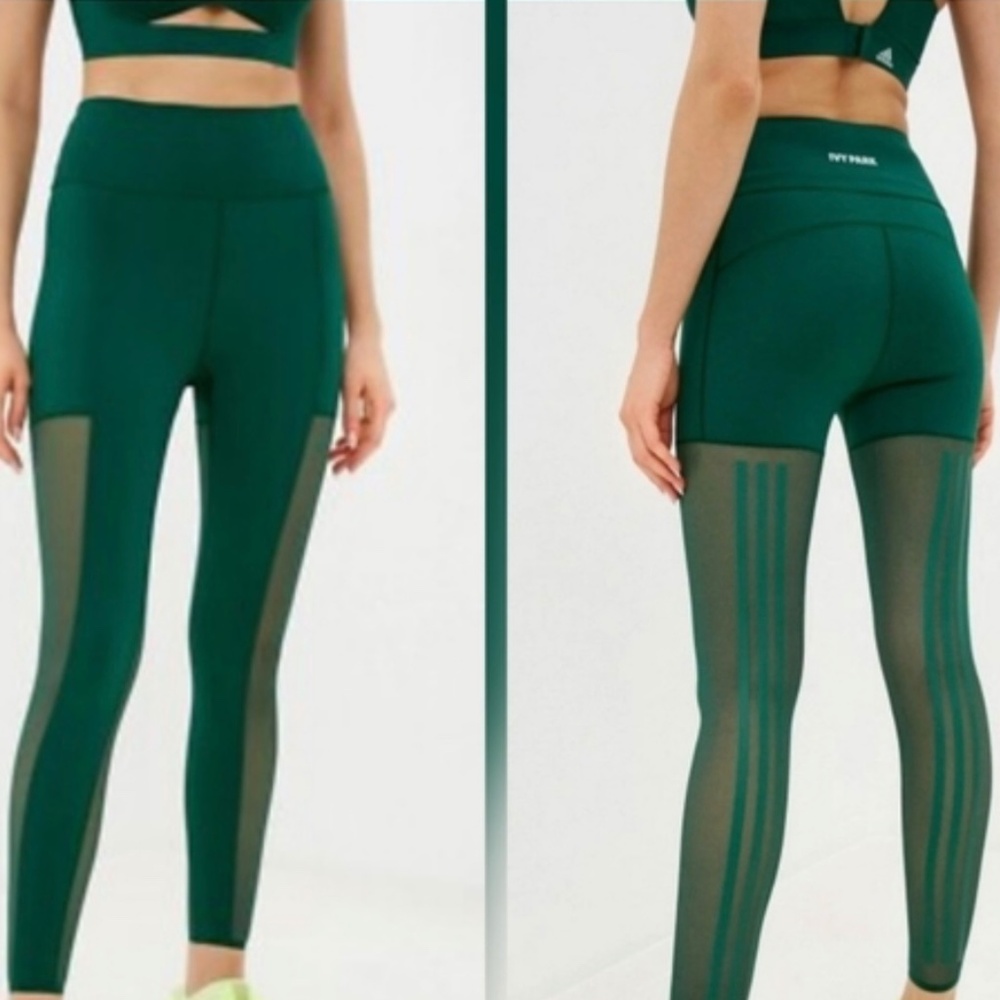 🌺 Adidas Ivy Park Mesh 3-Stripes Tights